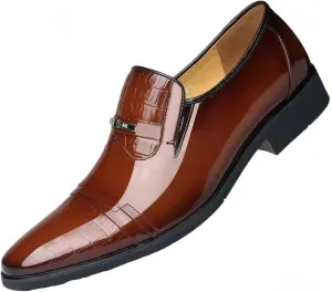 ADMLZQQ Men's Loafer Shoes,Casual Penny Loafers for Men,Slip-On Dress Men Shoes Wedding Shoes