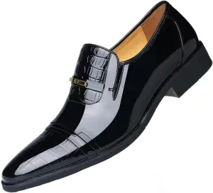 ADMLZQQ Men's Loafer Shoes,Casual Penny Loafers for Men,Slip-On Dress Men Shoes Wedding Shoes