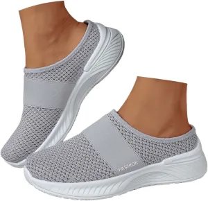 Arch Support Sandals for Women 2025 Mules Slip On Sneakers Flats Lightweight Breathable Comfortable Walking Shoes