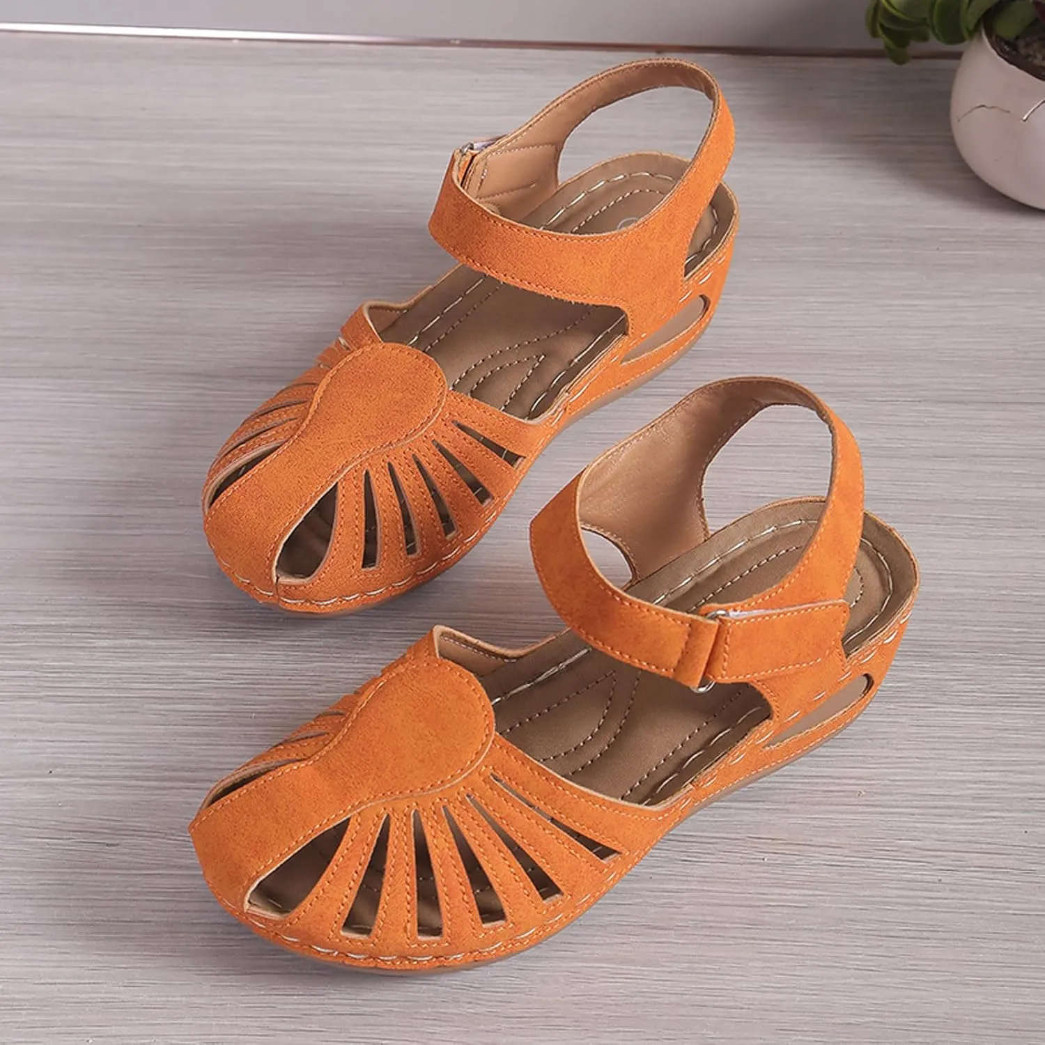 Arch Support Sandals Women's Dressy Shoes Orthotic Comfortable Walking Lightweight Athletic Outdoor Hiking Slippers