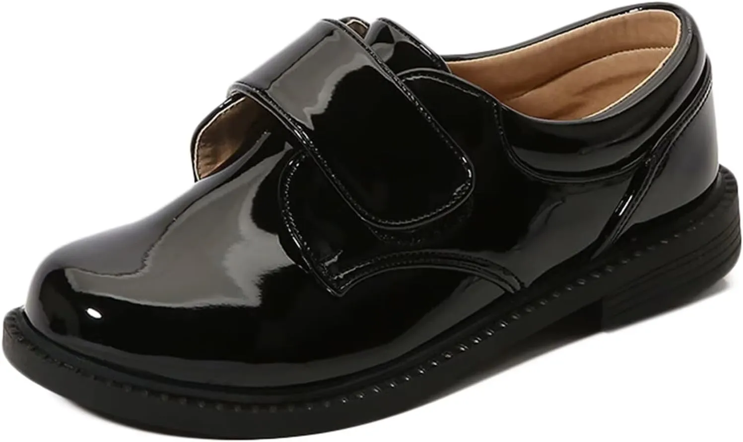 Boys Girls Dress Shoes Toddler Kids Flats School Uniform Formal Shoes Casual Leather Oxfords for Party,Wedding,Church