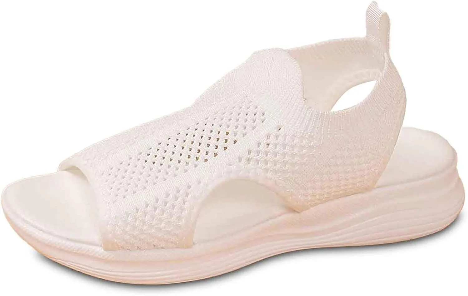 Breathable Mesh Sandals For Women Orthopedic Womens Sandals Arch Support T-Strap Flat Comfortable Summer Shoes