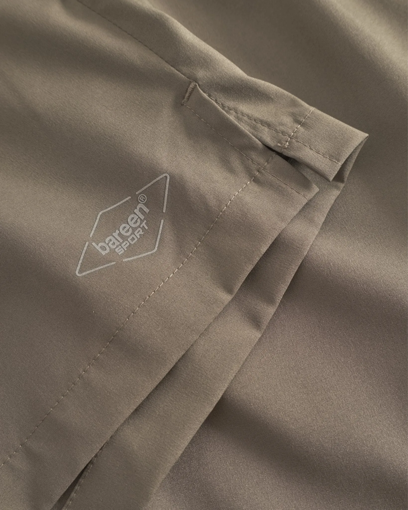 Brent Regular Shorts, Men - Stone Gray