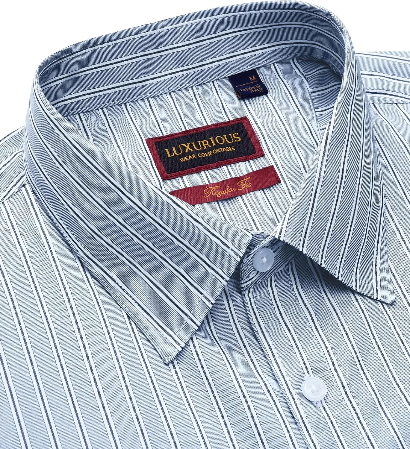 Button Up Shirts Long Sleeve Mens Casual Shirts Untucked Shirts for Men Button Down Shirt Mens Striped Shirt