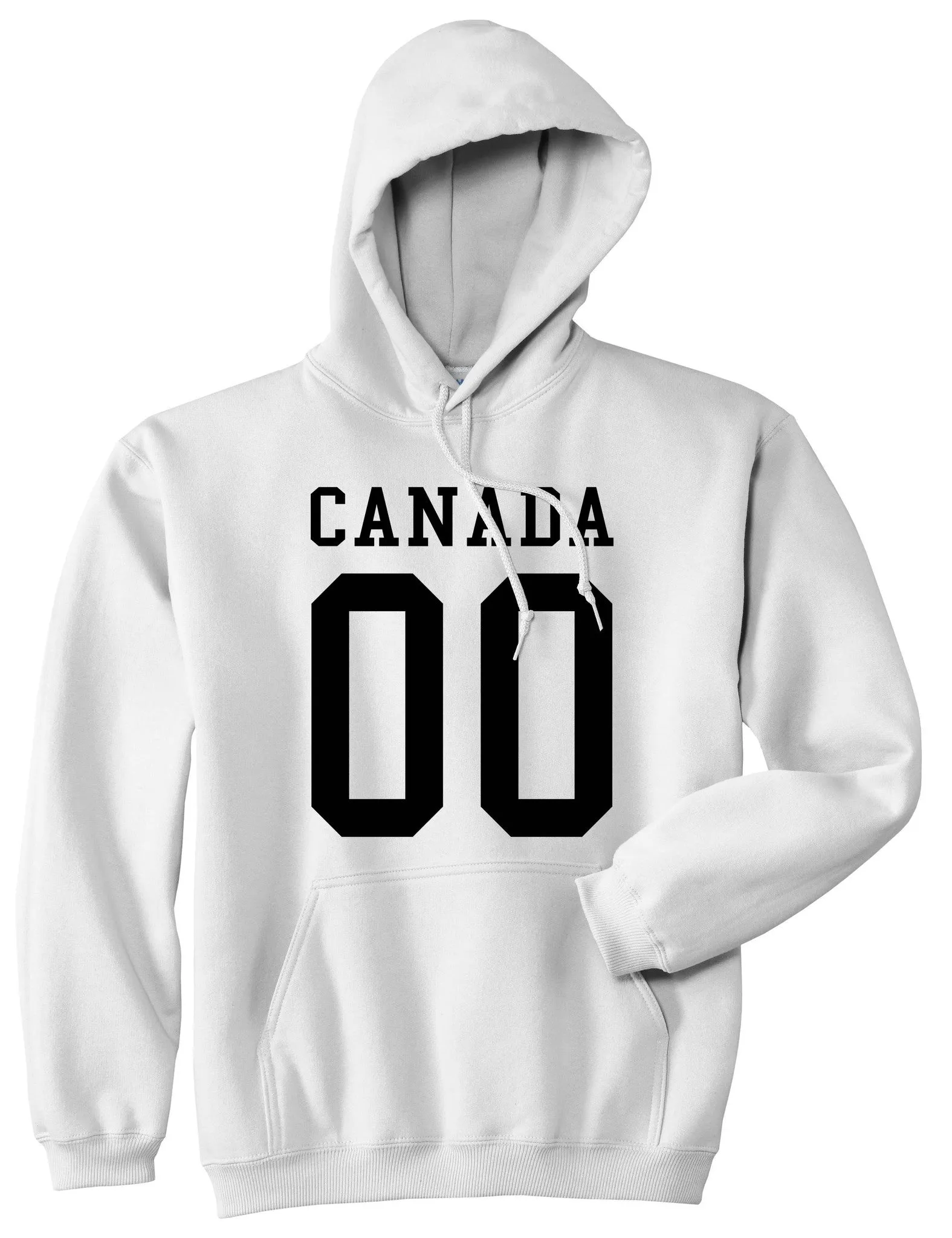Canada Team 00 Jersey Pullover Hoodie
