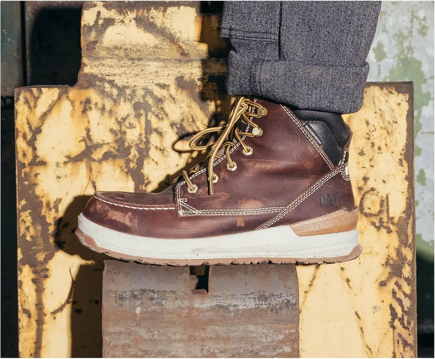 CAT Footwear Men's Impact Waterproof Composite Toe Construction Boot