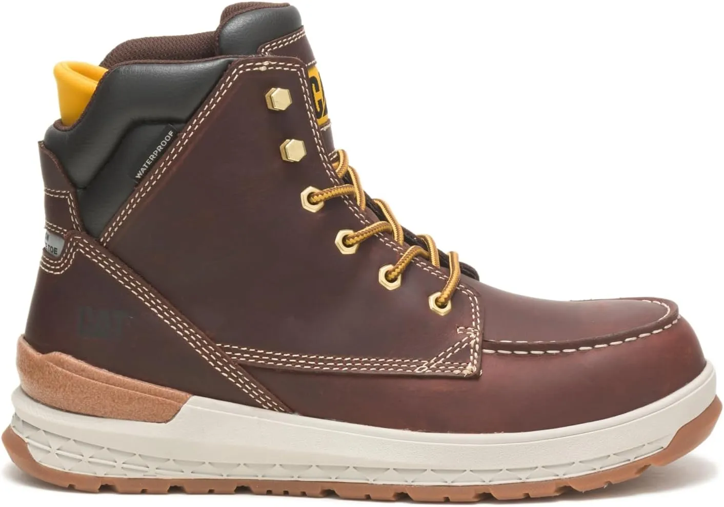 CAT Footwear Men's Impact Waterproof Composite Toe Construction Boot