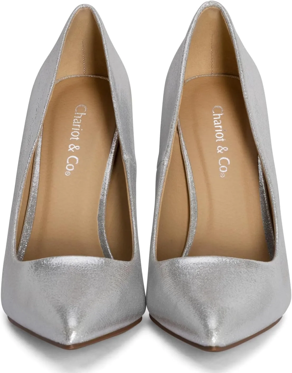 Chariot & Co: Mall- Womens Closed Toe High Heels Dress Pointed Toe Wedding Stiletto Pump Shoes - 4" Heel
