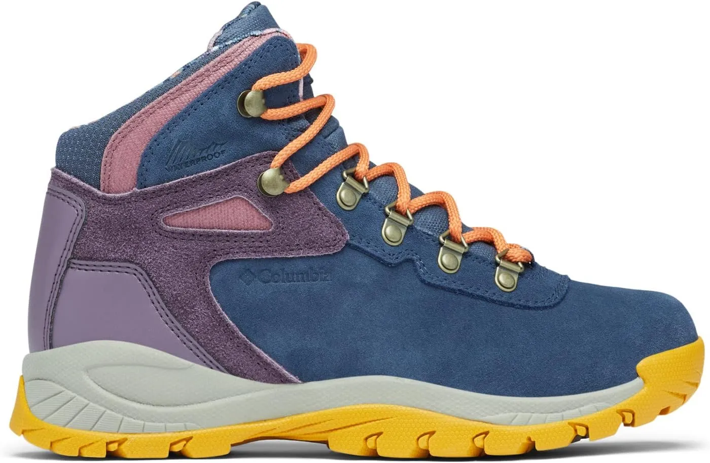 Columbia Women's Newton Ridge Plus Waterproof Amped Desert Night Hiking Shoe
