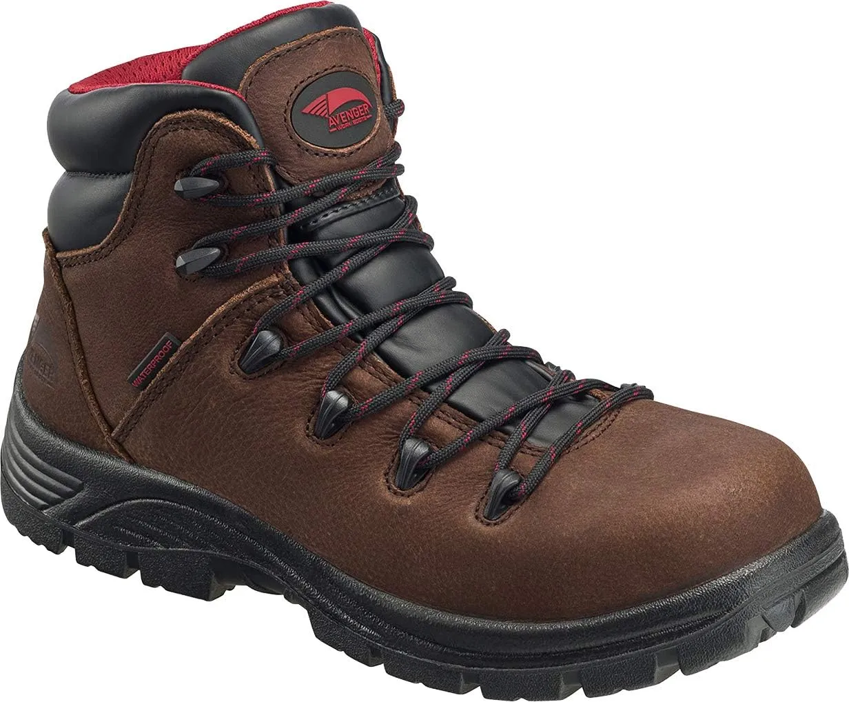 FSI Avenger 6" Leather Comp Toe Waterproof Puncture Resistant EH Slip Resistant Hiker Boot