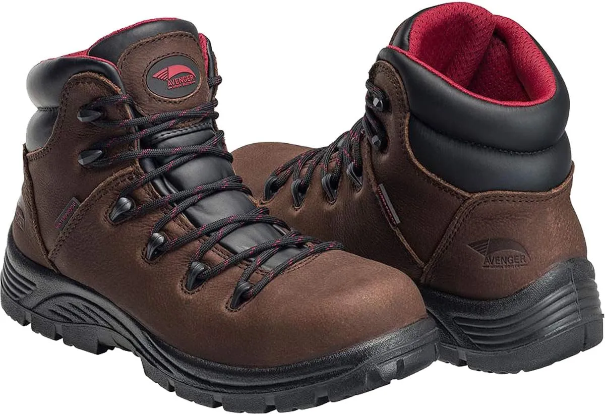 FSI Avenger 6" Leather Comp Toe Waterproof Puncture Resistant EH Slip Resistant Hiker Boot