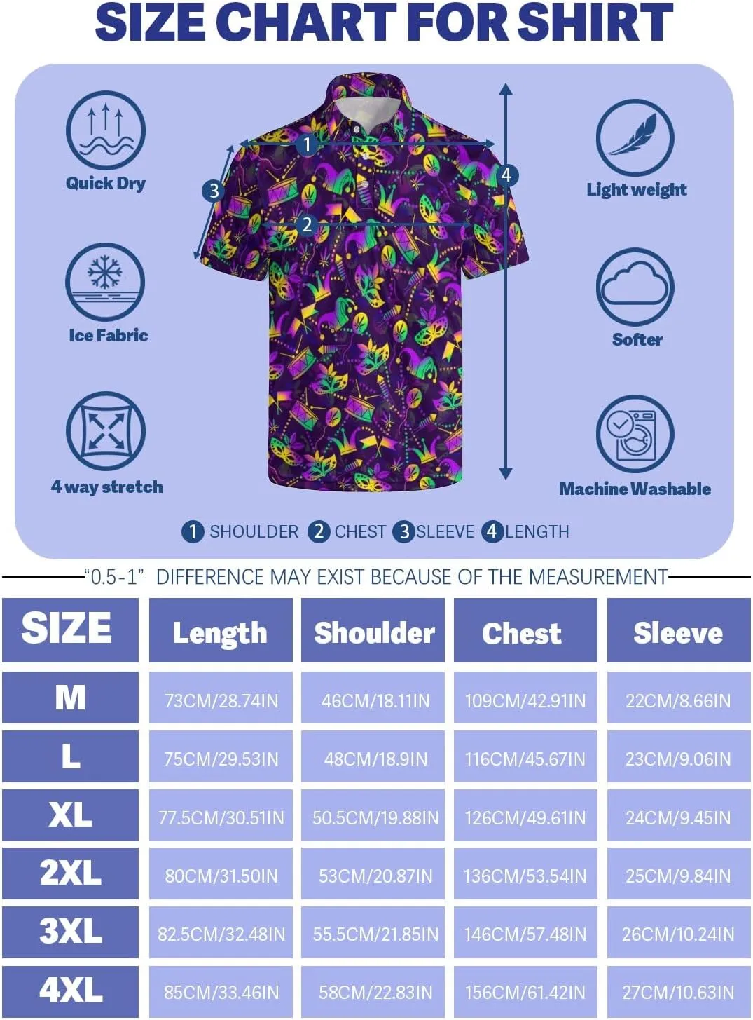 Funny Golf Shirts for Men Golf Short Sleeve Shirts Funny Polo Shirts Moisture Wicking Quick-Dry Collared Shirt