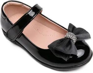Girls Dress Shoes for School Wedding Church Party Leather Flats Princess Shoes Toddler/Kids