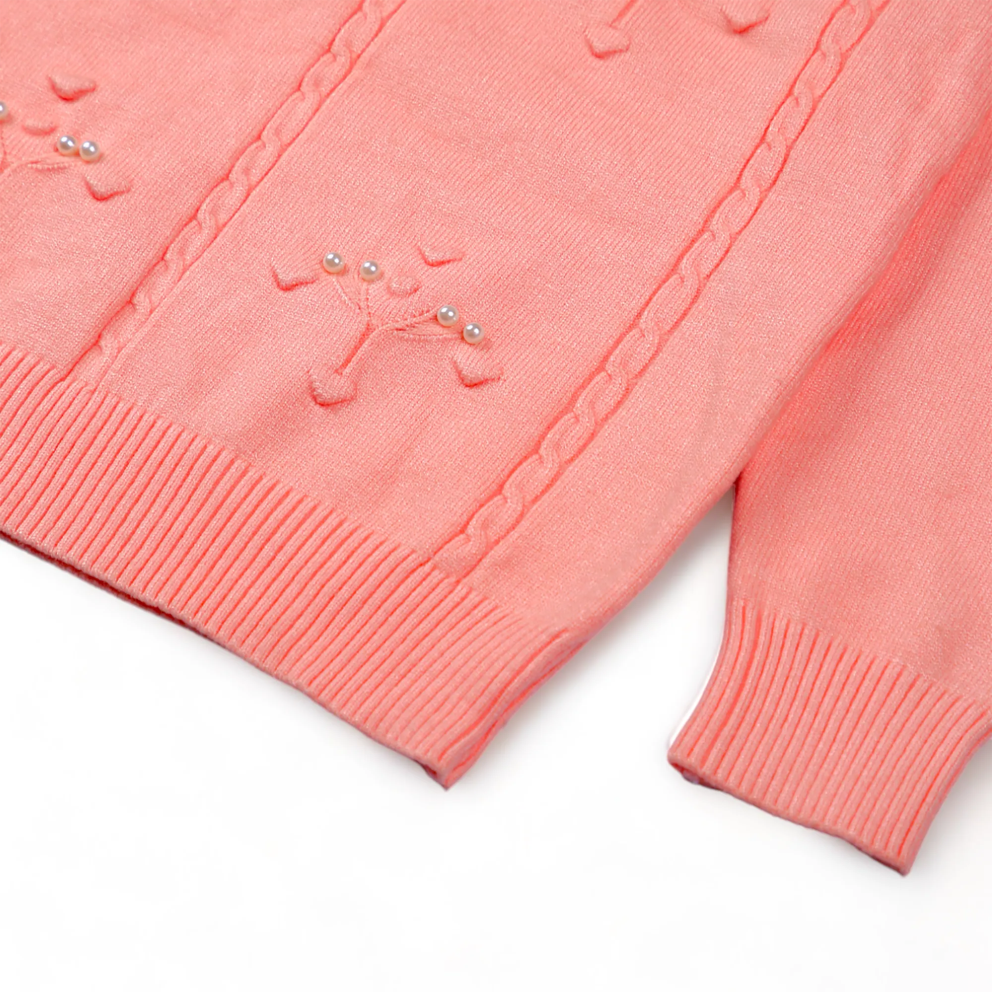 Girls top jersey peach
