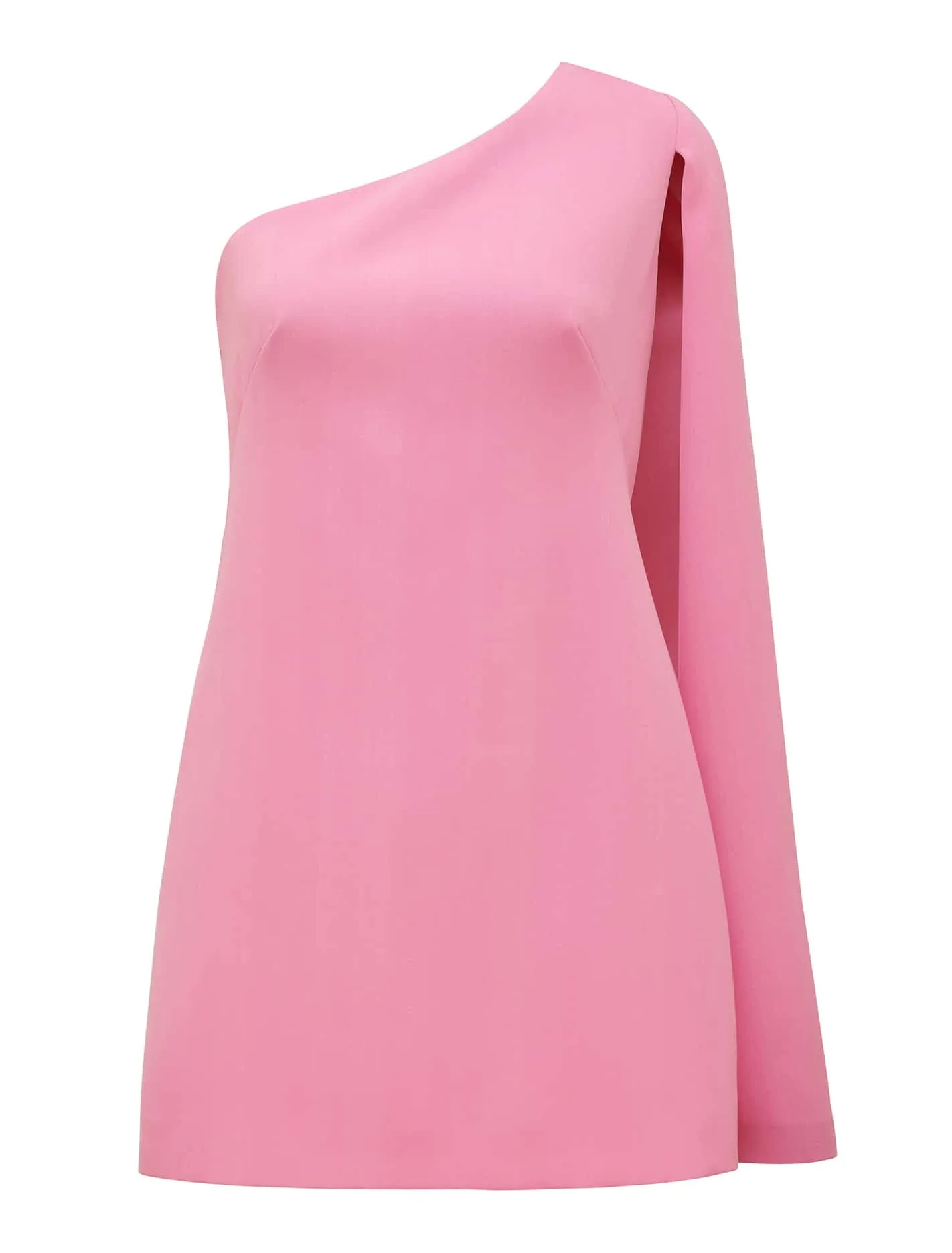 Hartley Asymm Cape Mini Dress