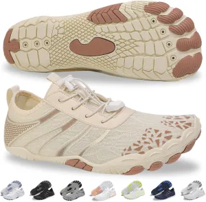 Hike Barefoot Shoes for Women Men - Quick Dry Wide Toe Box Beach Swim Athletic Sports Shoes, Non-Slip Hike Yoga Lightweight Footwear Aqua Hiking Walking Kayaking Diving Surfing