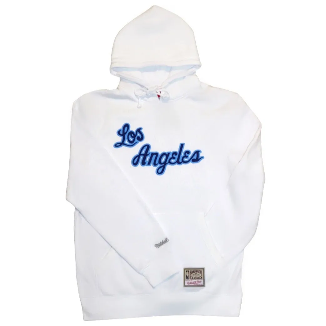 Lakers Jersey Script White Hoodie