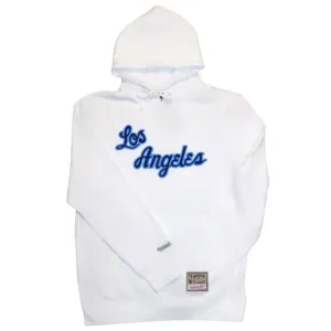 Lakers Jersey Script White Hoodie