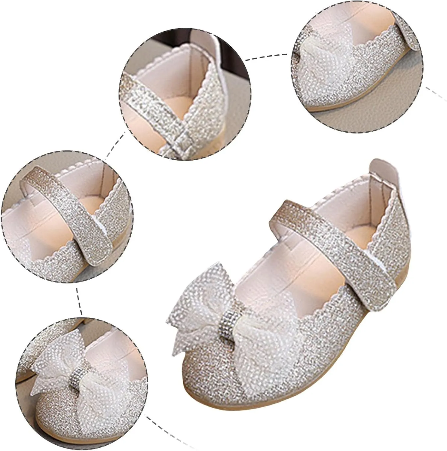 Little Girl Mary Jane Shoes Girls Princess Shoes New Children's Shiny Spring and Summer Small Leather Girl