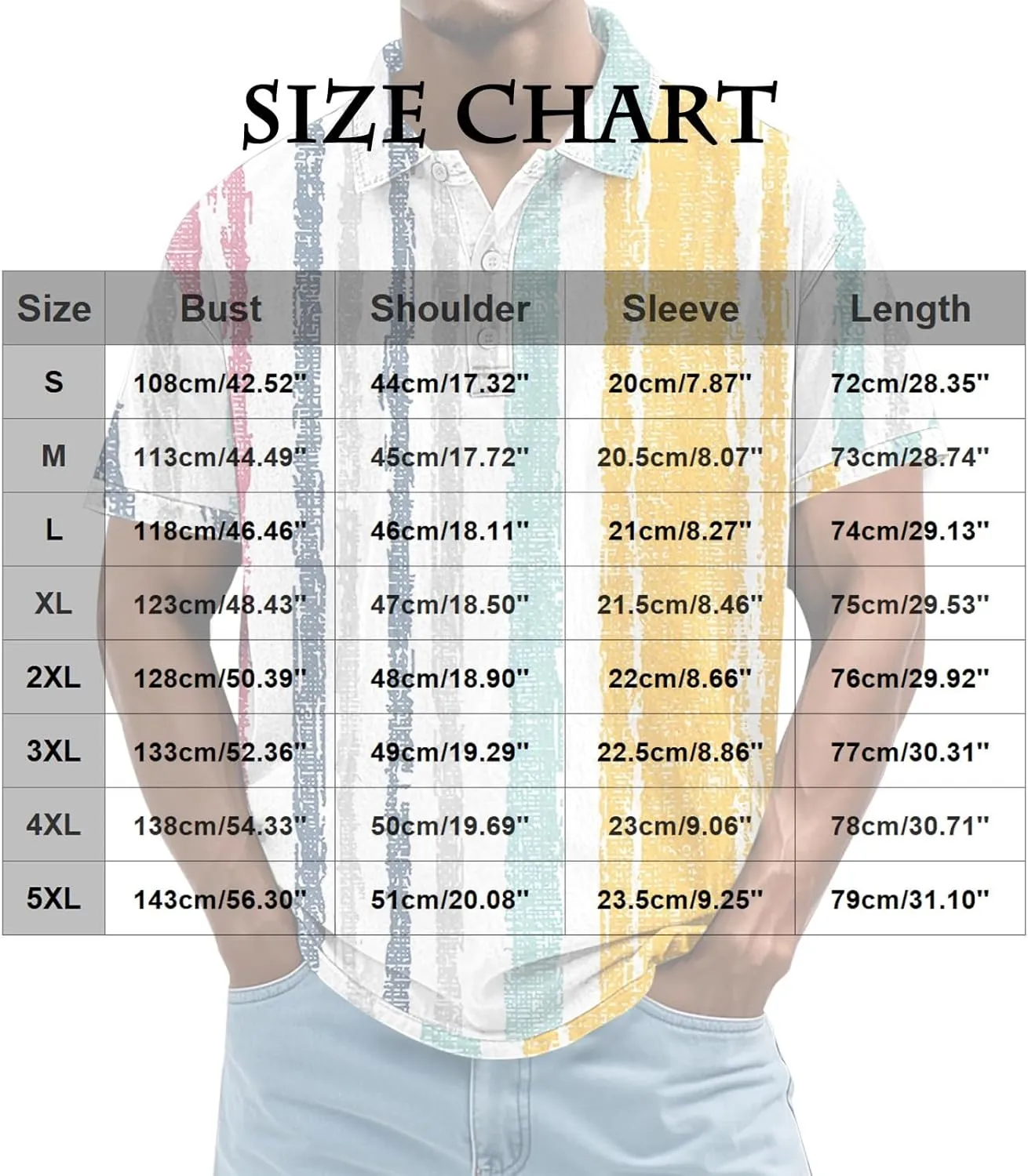 Men Polo Shirt Casual Gradient Tshirt Vacation Plus Size Collar Tee Short Sleeve Summer Color Block Button V Neck Top