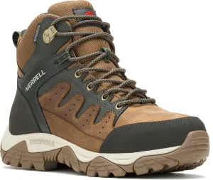 Merrell Men's Windoc Waterproof Steel Toe Mid Construction Boot, Brown, 11
