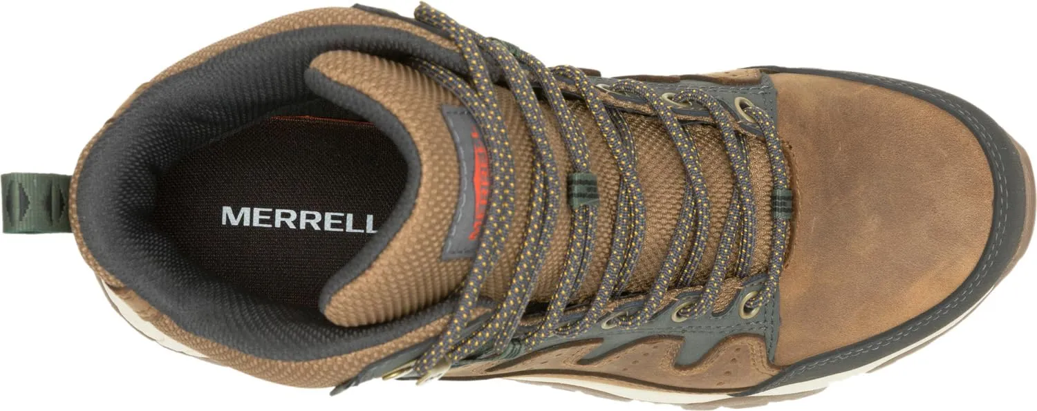Merrell Men's Windoc Waterproof Steel Toe Mid Construction Boot, Brown, 11