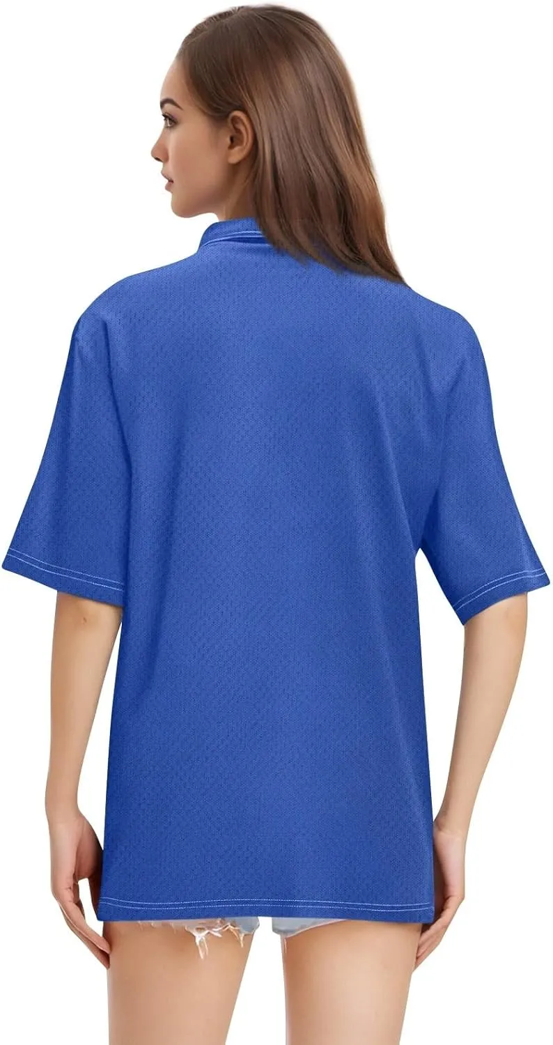Polo Shirts for Women Women's Golf Polo Shirts Short Sleeve Dry Fit Moisture Wicking Tennis Sports Casual Collared T Shirt