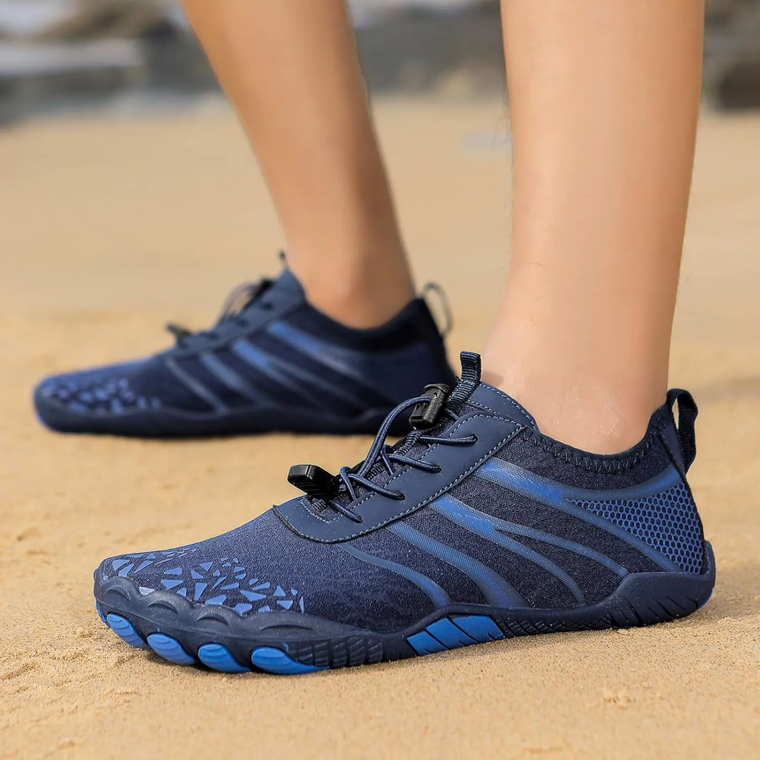 Pro Hike Barefoot Shoes for Women Men Footwear Barefoot Shoes with Wide Toe Box, Healthy & Non-Slip Breathable Athletic Beach Swim Trail Running Hiking Shoes