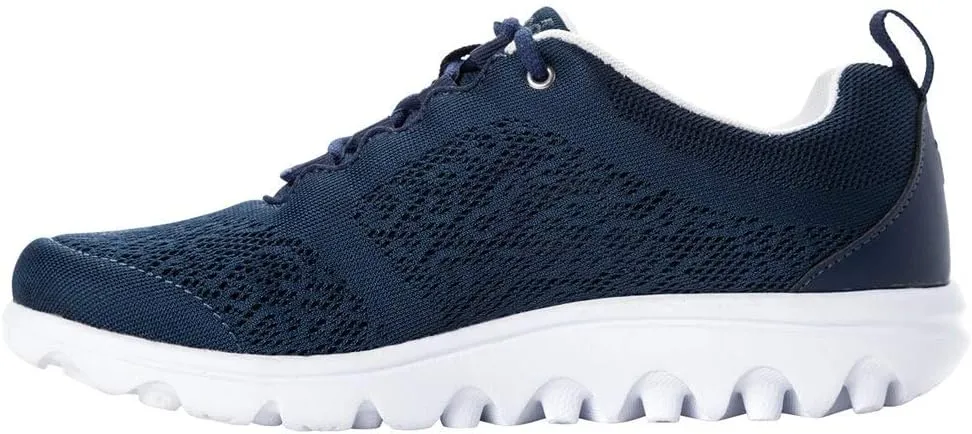 Propt Women's Travelactiv Casual Lace Up Sneaker