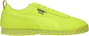 Puma Mens Roma Retro Speckle Lace Up Sneakers Shoes Casual - Yellow - Size 10 M