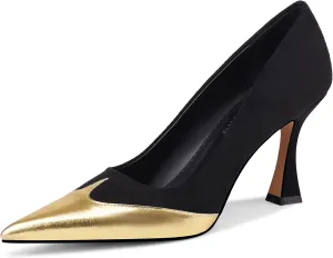Pumps for Women Pointed Toe High Stiletto Heels Comfortable Elegant Dress Work Shoes