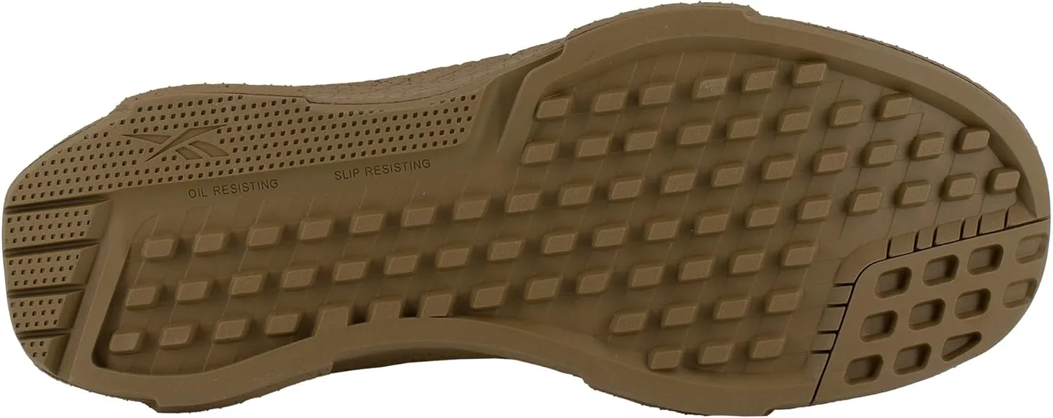 Reebok Men's Rb4360 Floatride Energy Safety Toe 8" Tactical Boot with Side Zipper Coyote Military
