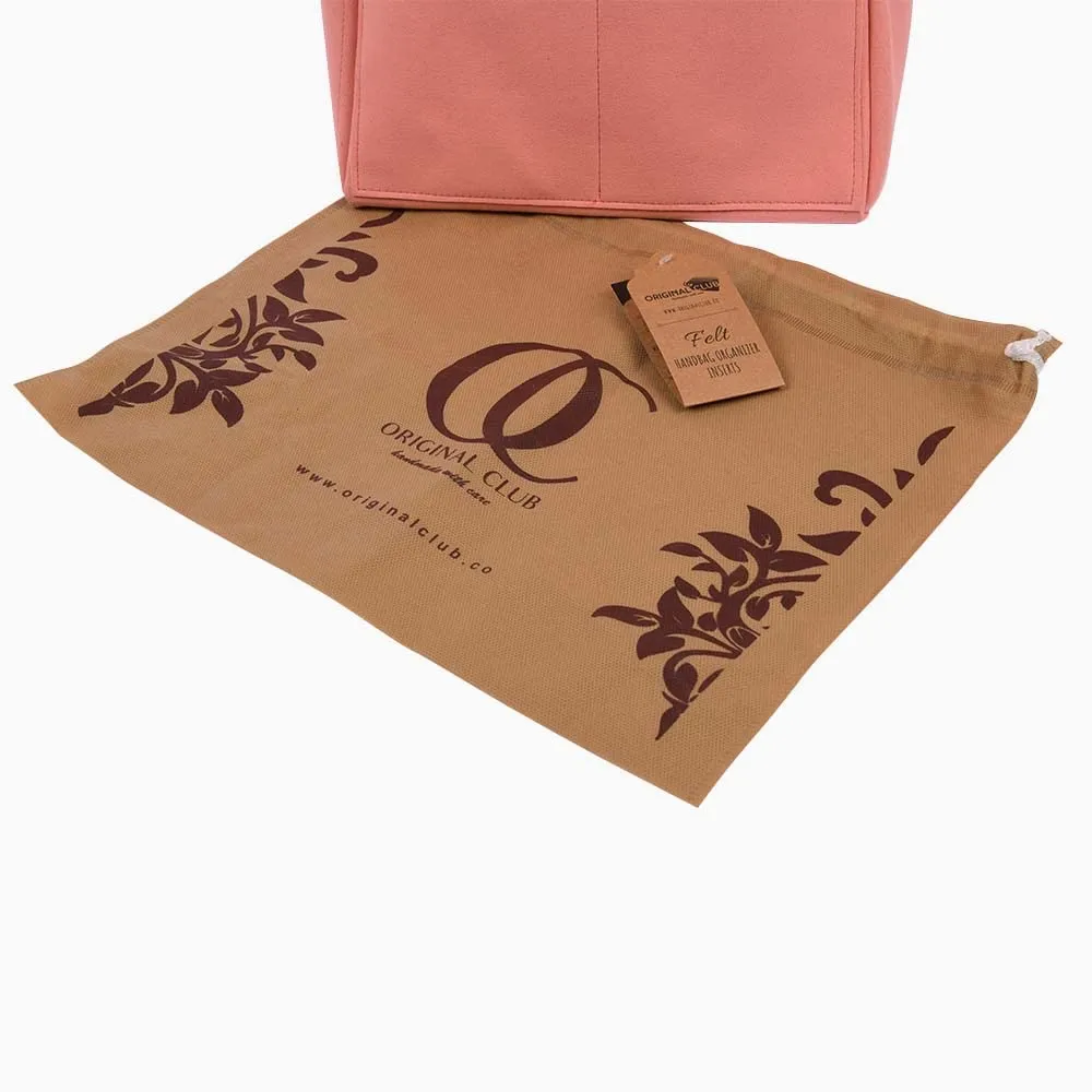 Suedette Leather Singular Style Bag and Purse Organizer Compatible for the Designer Bag Flower Hobo