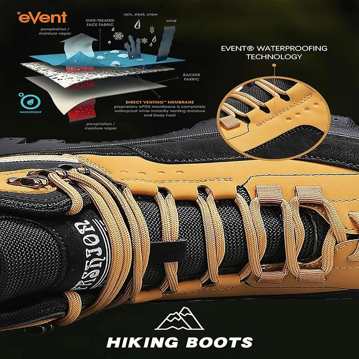 The First Young Shoes Men Safety Work Orthopedic Hiking Boots Thefirstyoung Steeltoe Boots Outdoo