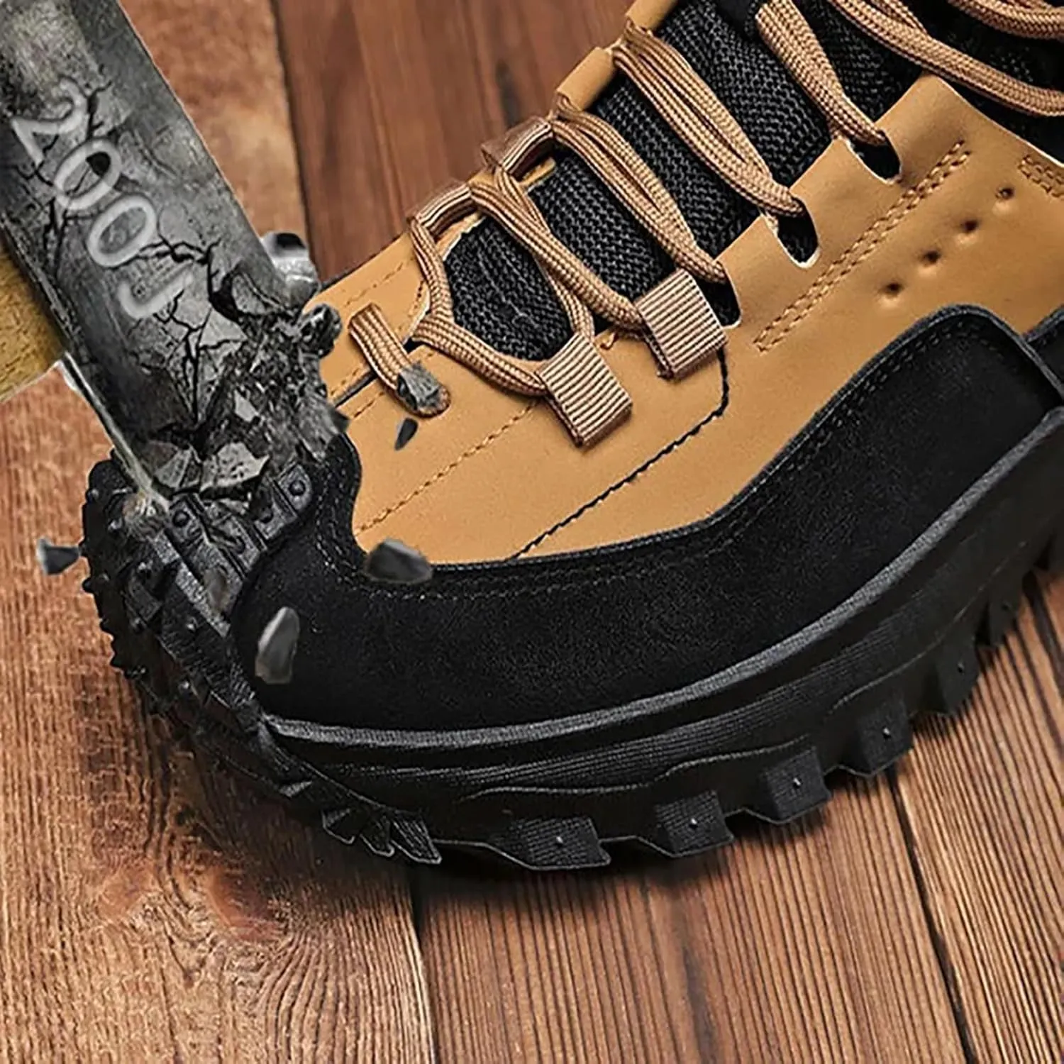 The First Young Shoes Men Safety Work Orthopedic Hiking Boots Thefirstyoung Steeltoe Boots Outdoo