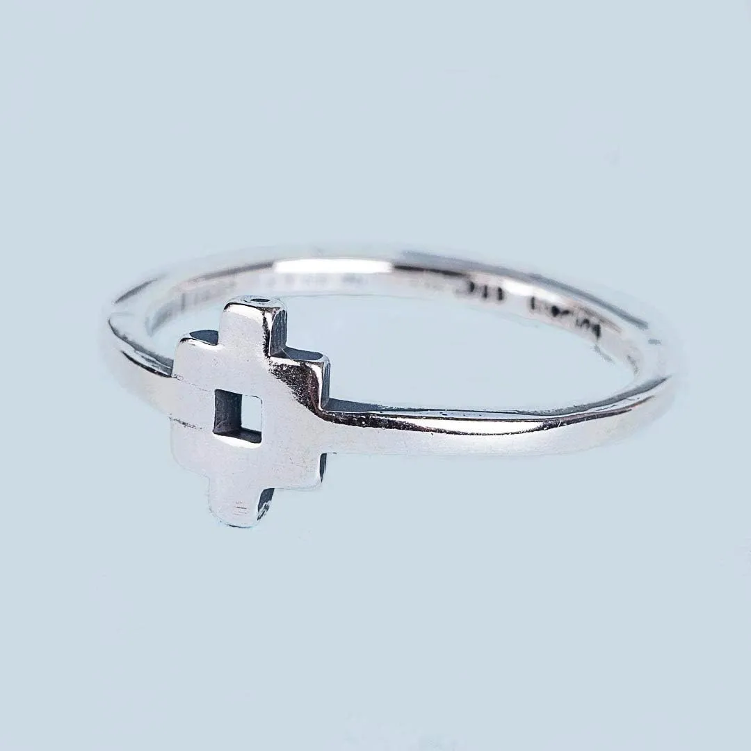 Turquoise Skies Tskies Skyweaver: Sterling Silver Stackable Ring Set