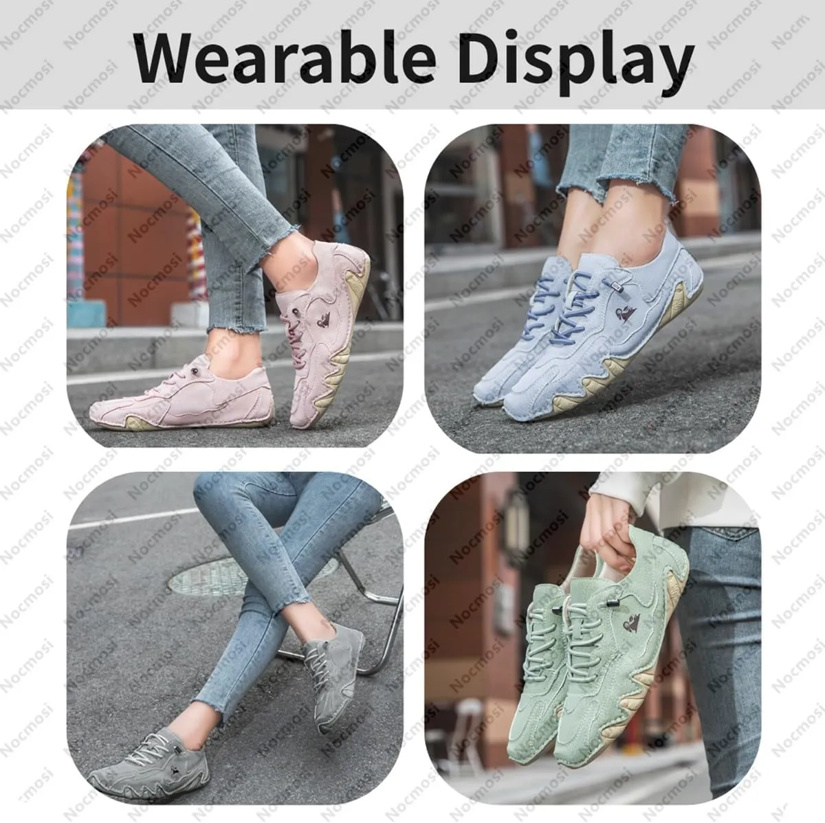 Vogany Shoes Orthopedic Sneakers for Women & Men, Vogldeck Waterproof Breathable Non-slip Grounding Hiking Boots