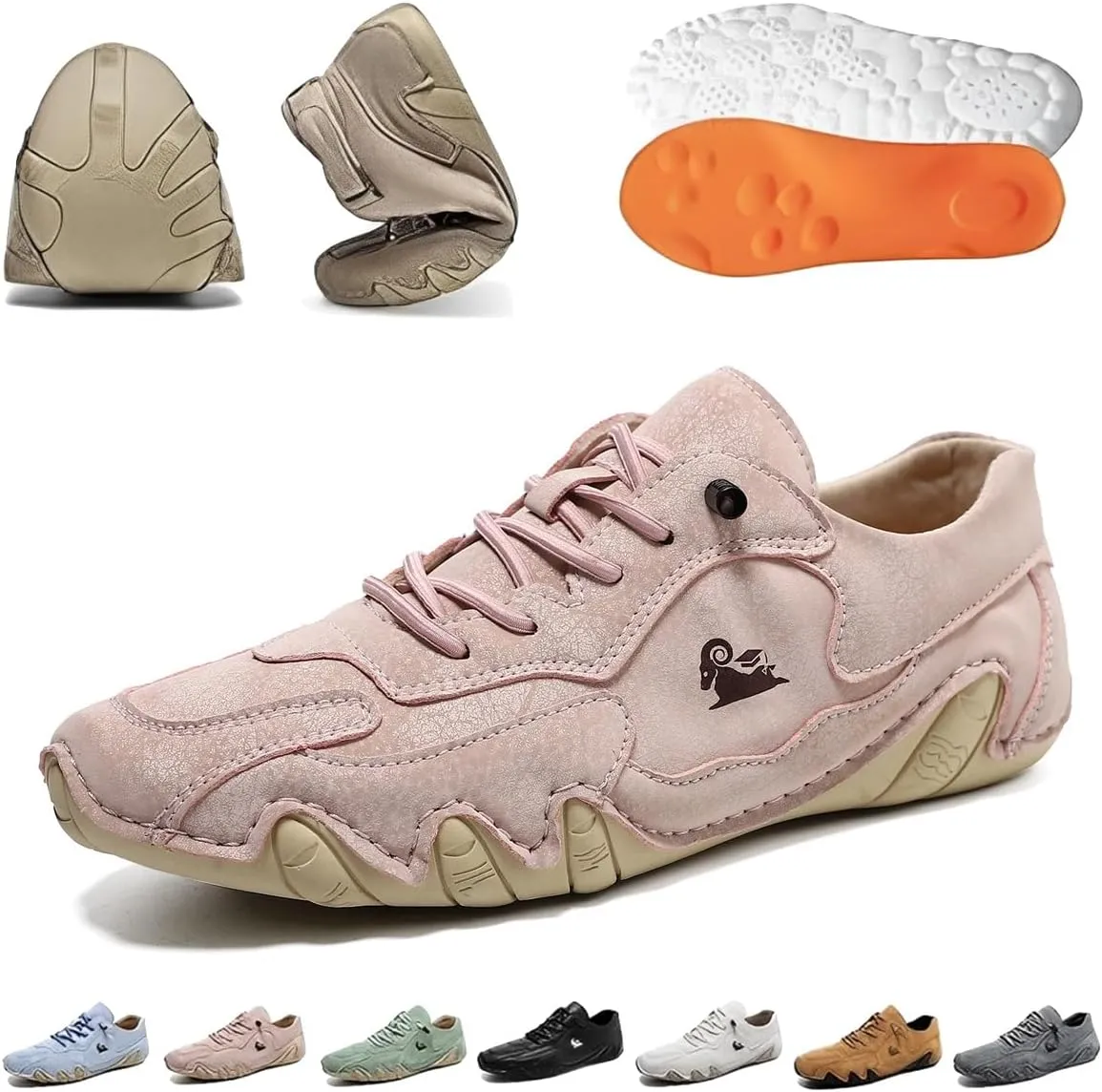 Vogany Shoes Orthopedic Sneakers for Women & Men, Vogldeck Waterproof Breathable Non-slip Grounding Hiking Boots