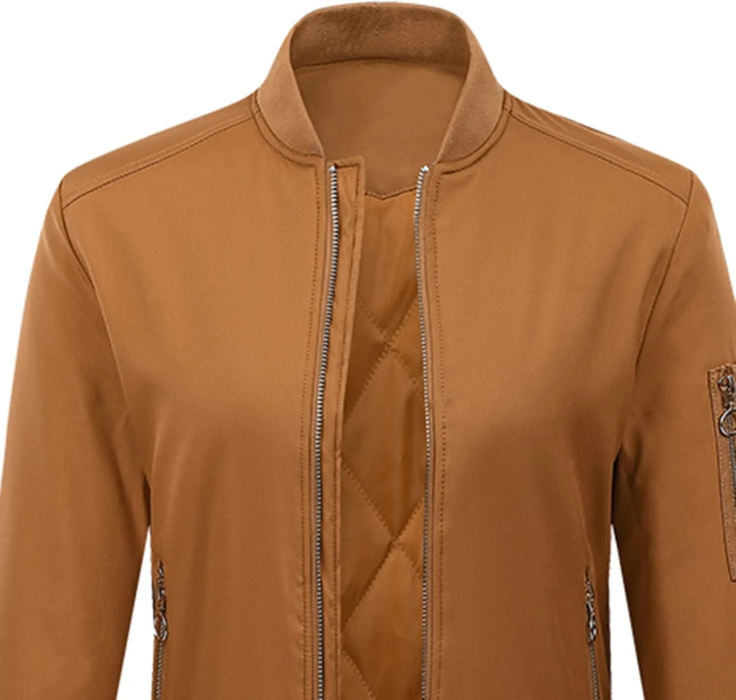 Women Faux Leather Casual Jackets, Fall and Spring Fashion Motorcycle Bike Coat Jacket, Winter Outfits Clothes 2024