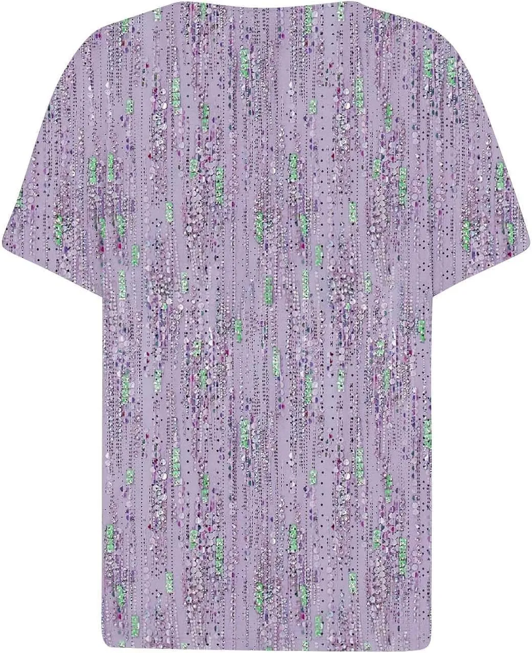 Women Floral Print Summer Blouses Short Sleeve Henley Shirts Tops V Neck Causal Tunic Trendy Boho Clothes 2024