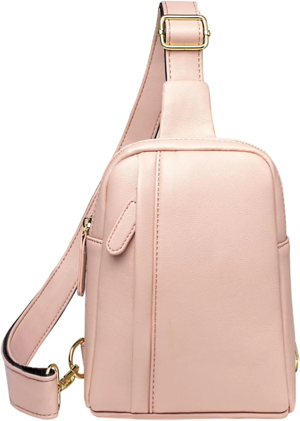 Womens Sling Bag Crossbody Fanny Pack Purse Leather Casual Fashion Travel Daypack Sport Chest Satchel for Women