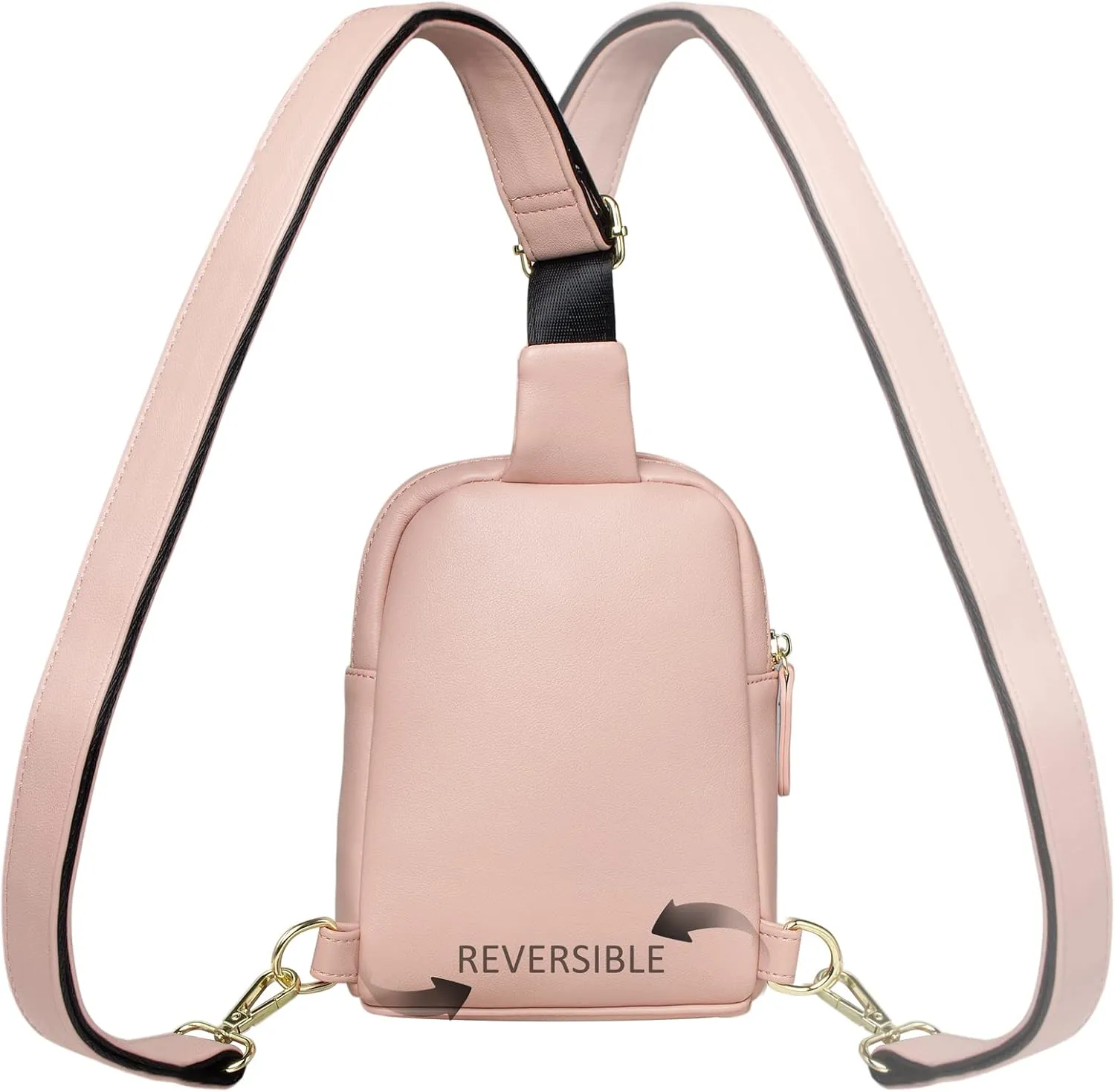 Womens Sling Bag Crossbody Fanny Pack Purse Leather Casual Fashion Travel Daypack Sport Chest Satchel for Women