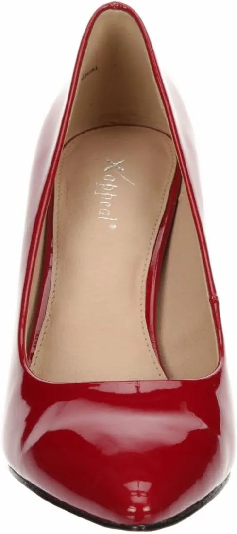 XAPPEAL Joya - Women's Slip-On Stilleto Pointed Closed Toe High Heel