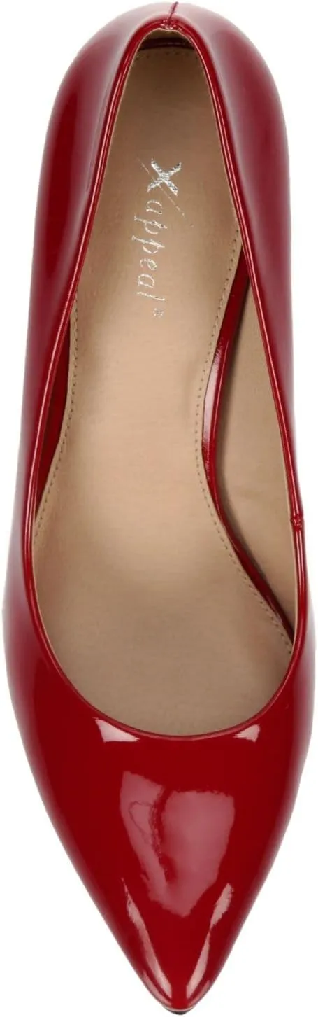 XAPPEAL Joya - Women's Slip-On Stilleto Pointed Closed Toe High Heel