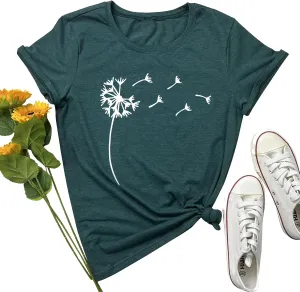 YITAN Women Cute Tees Graphic Tshirts