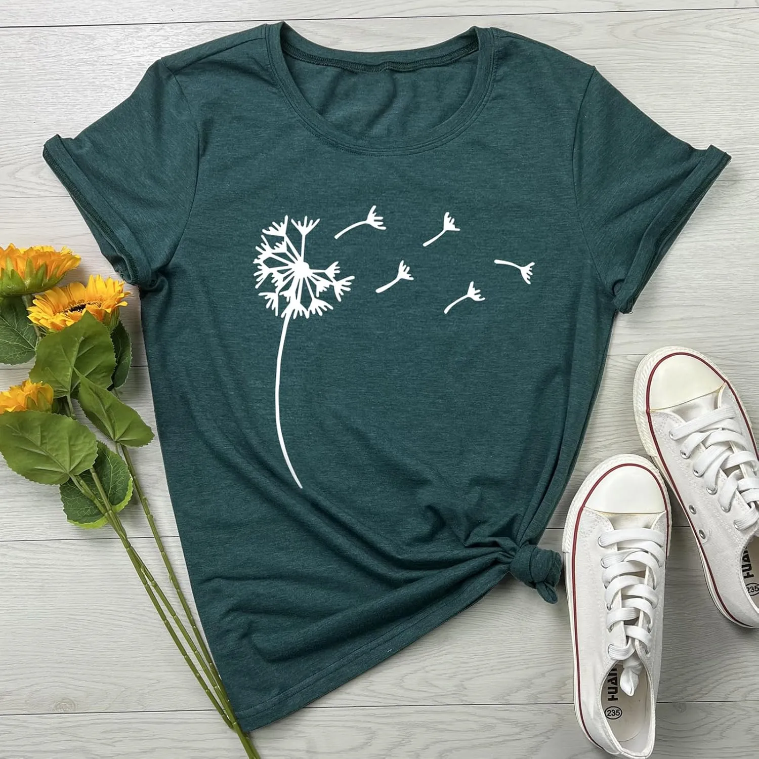 YITAN Women Cute Tees Graphic Tshirts